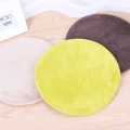 High quality round shape coral fleece floor mat for wholesale